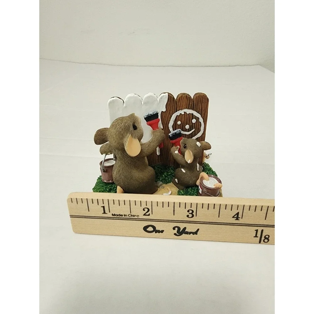 Vintage Charming Tails Daddy's Little Helper 89/376 Mouse Figurine Fitz & Floyd